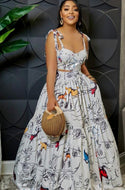 Graphic 2pc Dress Set