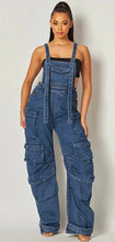 Load image into Gallery viewer, &quot;Cover Me&quot; Denim OverAlls
