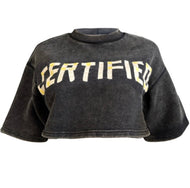 CERTIFIED. Cropped Sweatshirt
