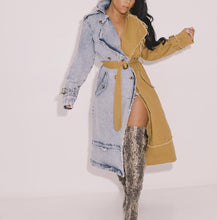 Load image into Gallery viewer, The&quot; Trina &quot;Trench and Denim
