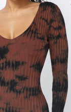 Load image into Gallery viewer, CoCo Ribbed Tie-dye Sweater Dress
