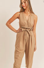 Load image into Gallery viewer, &quot;The Carmen&quot; Linen Jumpsuit
