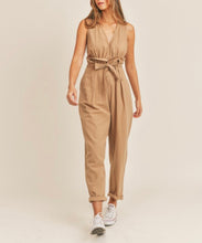 Load image into Gallery viewer, &quot;The Carmen&quot; Linen Jumpsuit
