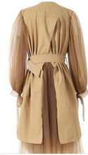 Load image into Gallery viewer, Tulle Trench Coat
