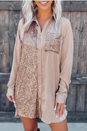 Dazzle Shirt Dress